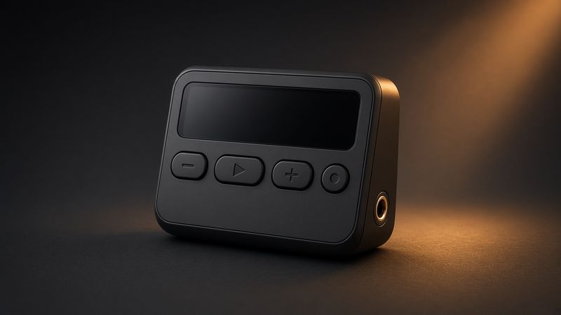 Illustration of a Boss DB-30 Dr. Beat Metronome - AI-generated, not a photo of the exact product