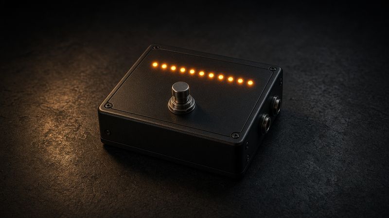 Illustration of a Boss TU-3 Chromatic Tuner Pedal - AI-generated, not a photo of the exact product