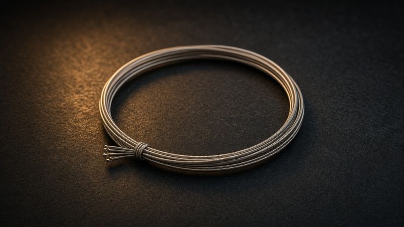 Illustration of a D'Addario EXL110 XL Nickel .010-.046 (electric) - AI-generated, not a photo of the exact product