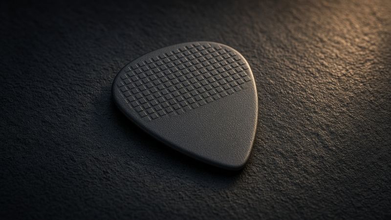 Illustration of a Jim Dunlop Max-Grip Nylon Standard .73mm (449P073, 12-pack) - AI-generated, not a photo of the exact product