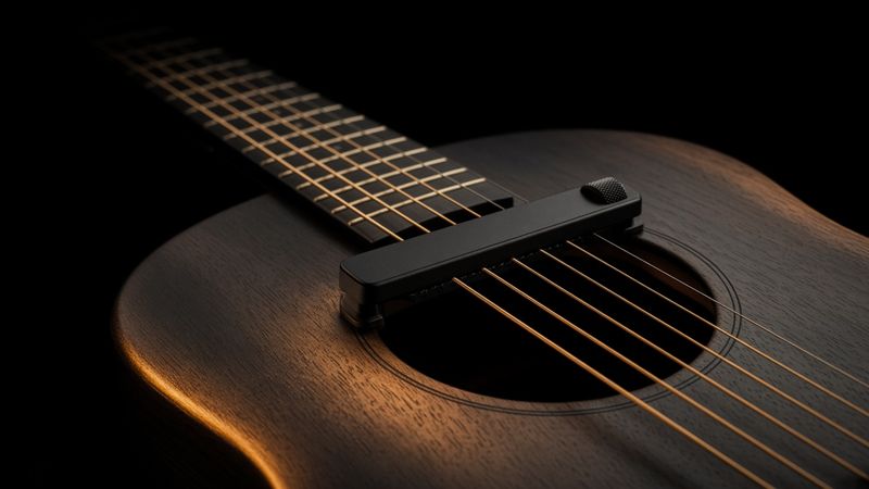 Illustration of a Fishman Rare Earth Humbucking - AI-generated, not a photo of the exact product