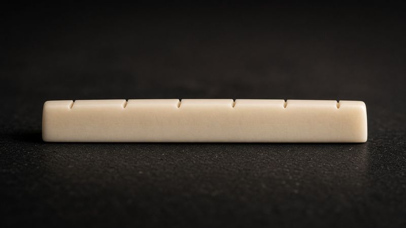 Illustration of a Graph Tech TUSQ / TUSQ XL Nut (measure first) - AI-generated, not a photo of the exact product