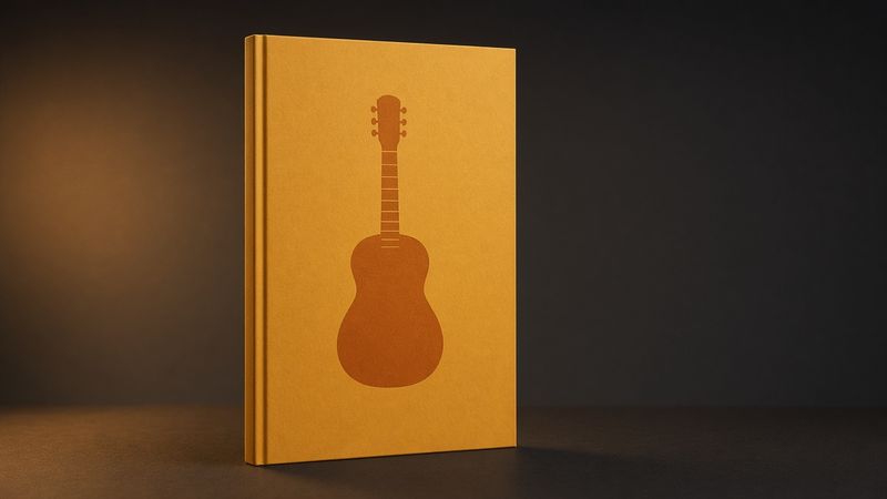 Illustration of a Hal Leonard Guitar Method - Book 1 (Second Edition) - AI-generated, not a photo of the exact product