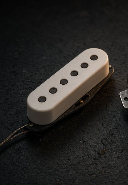 Illustration of a Seymour Duncan SSL-1 Vintage Staggered Strat - AI-generated, not a photo of the exact product