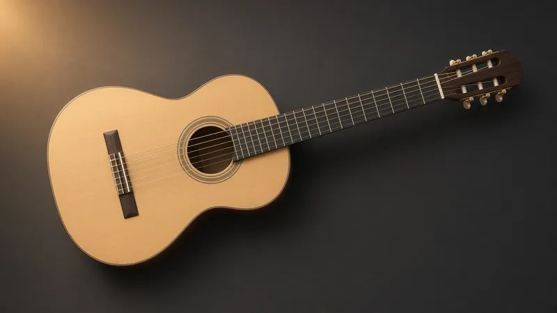 Illustration of a Yamaha C40II Classical - AI-generated, not a photo of the exact product