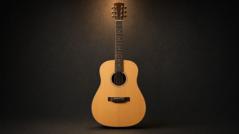 Illustration of a Yamaha FG800 - AI-generated, not a photo of the exact product